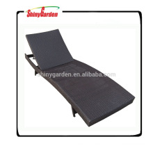 Venda quente de Alta Qualidade Piscina Espreguiçadeira Cadeira Lazer Rattan Sunbed